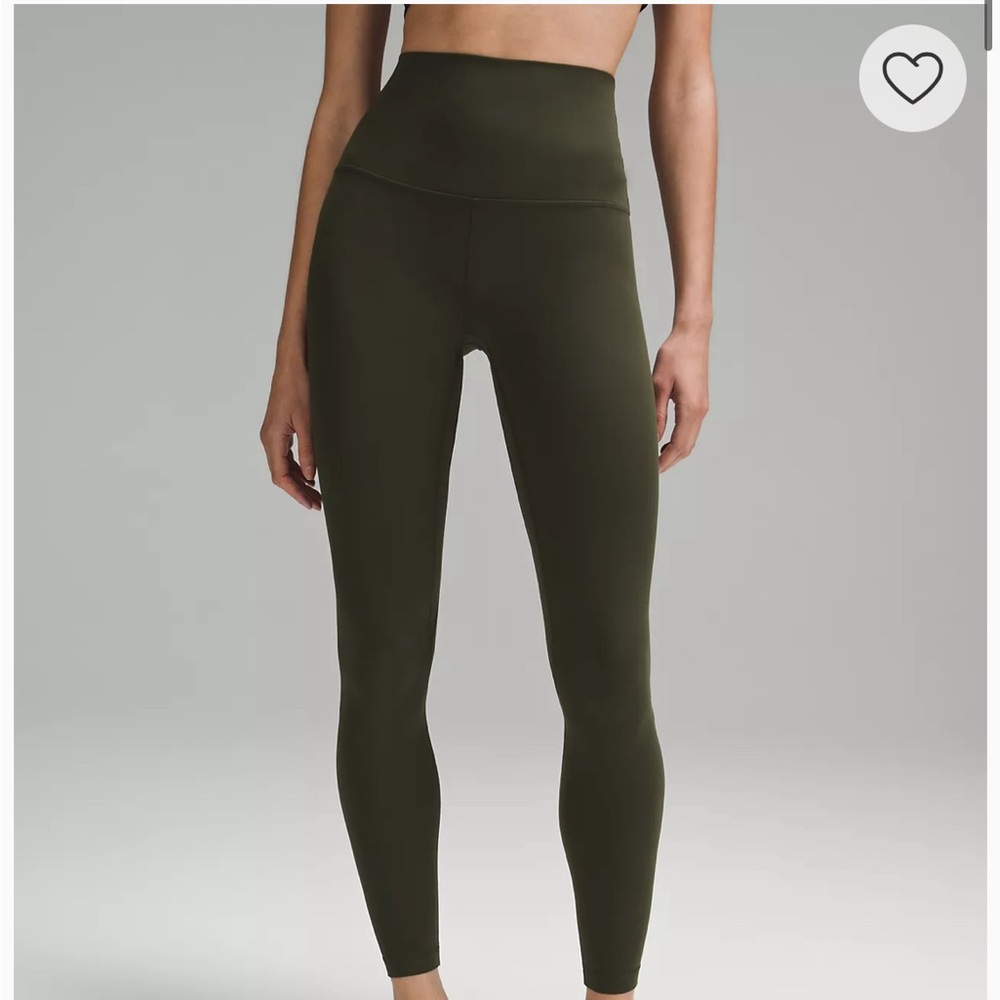 lululemon Align Legging 25” Dark Olive